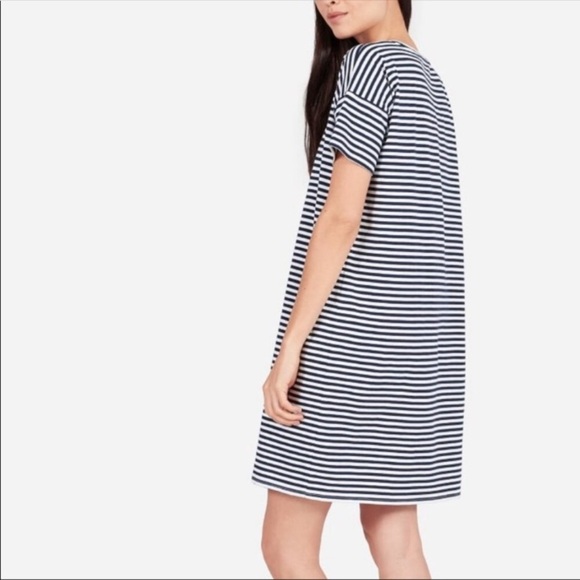 EVERLANE Striped Relaxed Tee Dress - Picture 5 of 8